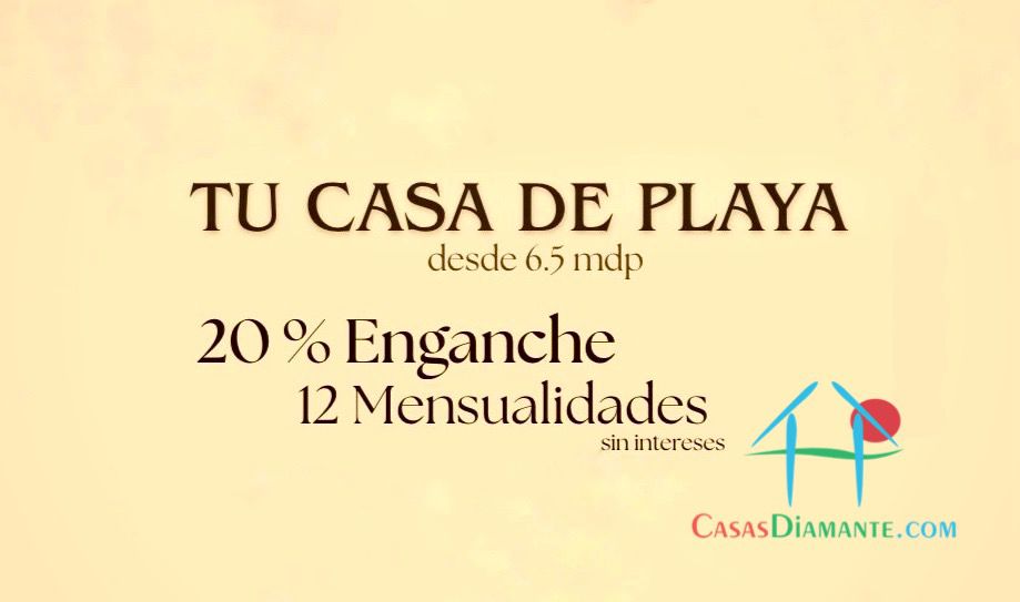Dunas casa muestra - Plan enganche 1